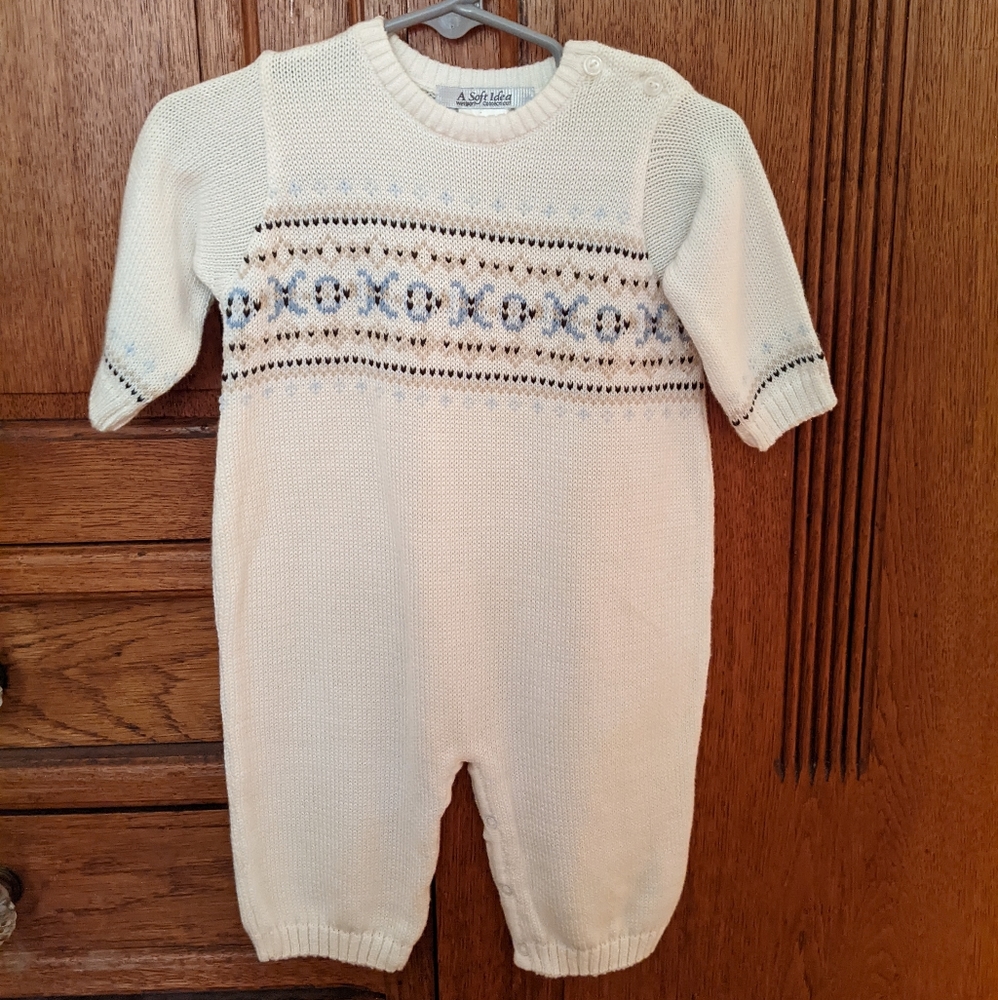 Fair Isle Onesie Sweater